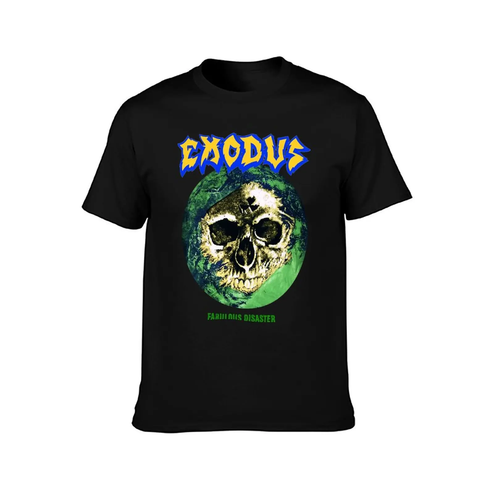 EXODUS - Fabulous Disaster T-Shirt Summer Casual Cotton Tee Oversized Streetwear Tops Vintage Graphic Print Unisex Men Women
