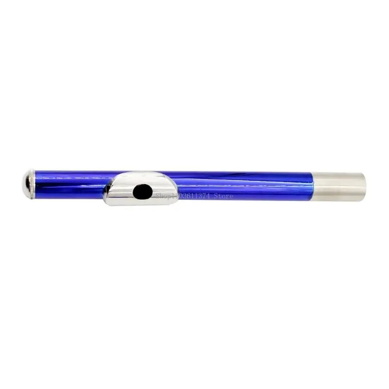 Ergonomic 16 Hole C Tone Closed Hole Flute Professional Horizontal Flute With Bag Cleaning Cloth Easy to Use