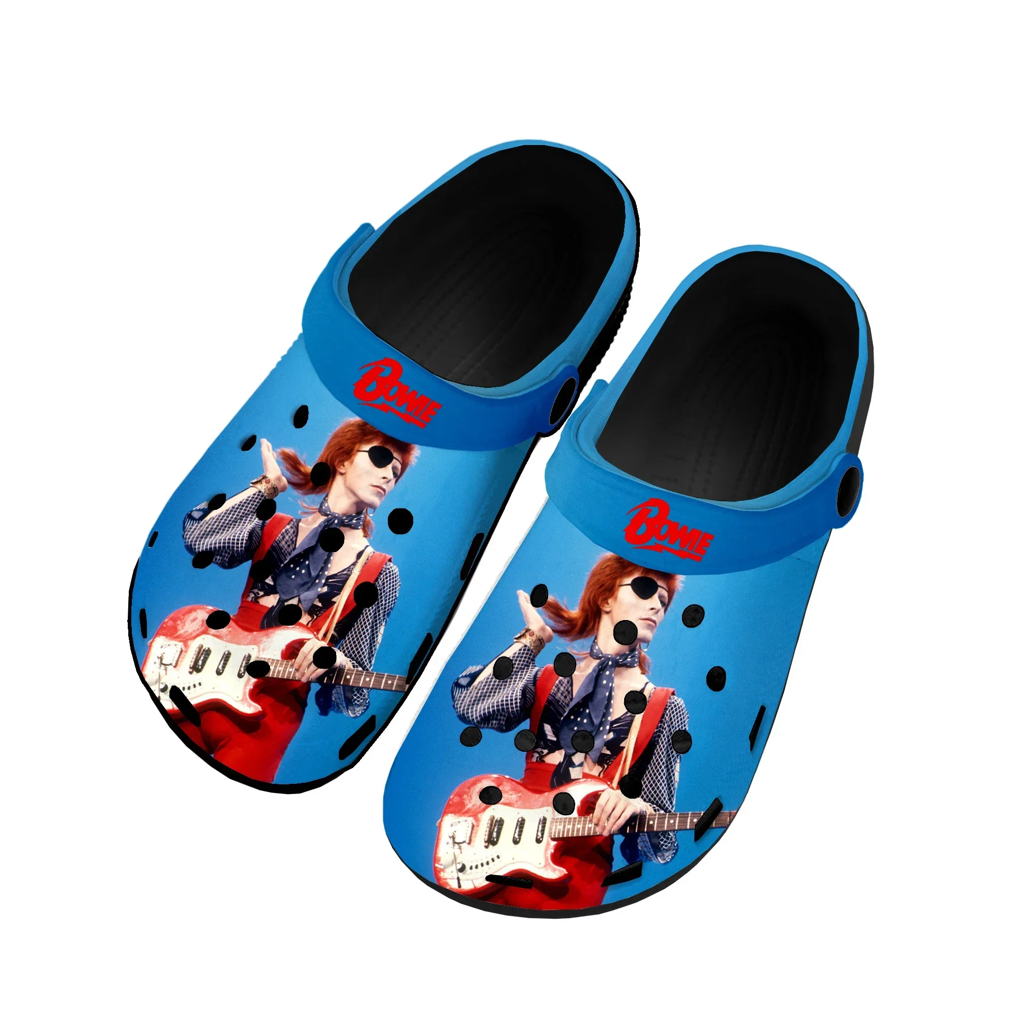 

David Rock Star Singer Home Clogs Custom Water Shoes England Bowie Mens Womens Teenager Shoe Garden Clog Beach Hole Slippers