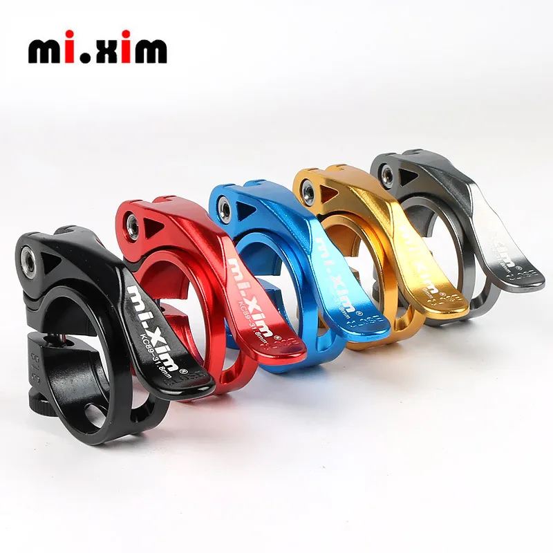 

Mi.Xim KC89 Зажимы Диаметр 31,8 мм/34,9 мм Быстроразъемный зажим для подседельного штыря MTB для горного велосипеда