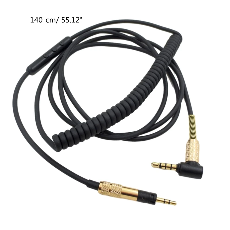 Vervanging Gold Plating Aux Kabel Koord voor HD4.30/HD400/HD4.40/HD4.50 Hoofdtelefoon D46B