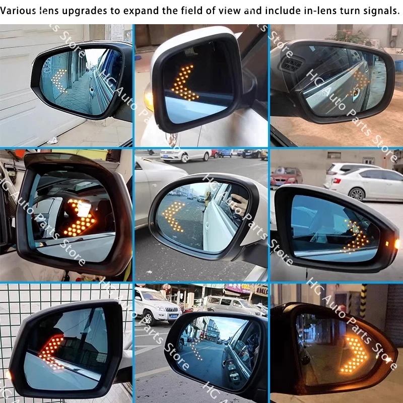 Car Accessories For Kia Picanto 2012 2013 2014 2015 2016 87611-1Y000 87621-1Y000 Rearview Side Mirror Glass Lens With Heating