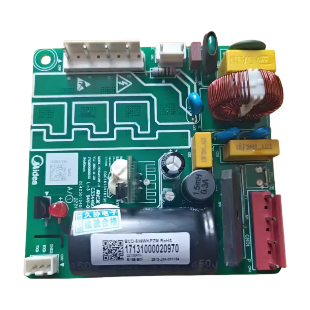 

Новая материнская плата для холодильника Midea 17131000020970, плата управления BCD-536WKPZM [E], плата с преобразователем частоты