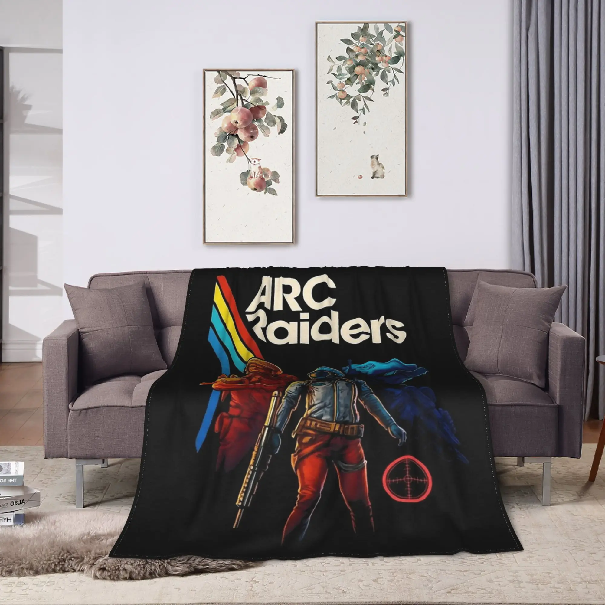 ARC Raiders Super Warm Blanket  Kids Adult Plush Bedding Throws Fluffy Bedroom Flannel Bedspread Sofa Bed Cover