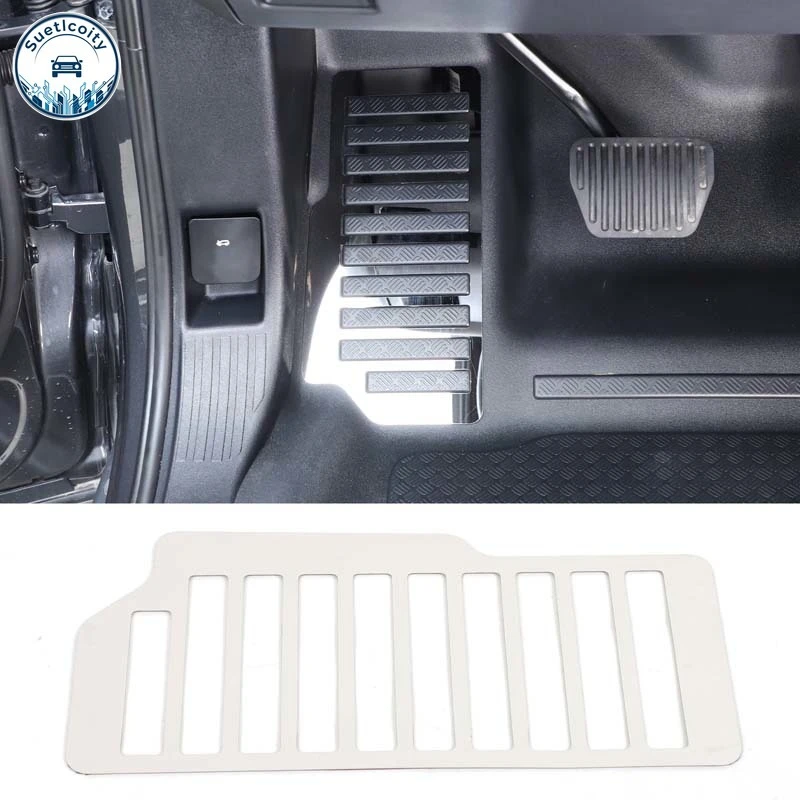 Interior Car Accessories For Land Rover Defender 90 110 130 L663 2020-2026 Car Accelerator Pedal Rest Your Left Foot Panel