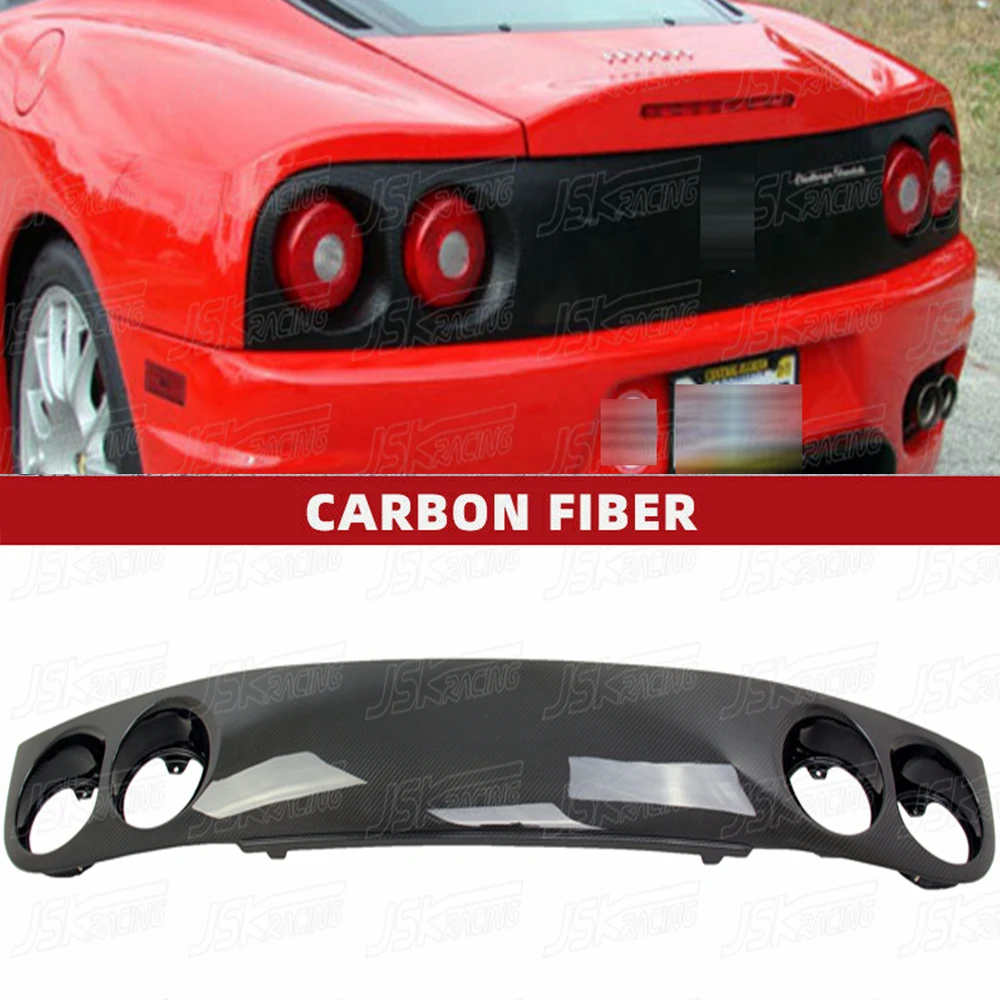 Dry Carbon Fiber Rear Light Lids For Ferrari 360 2004（JSKFR3604002）