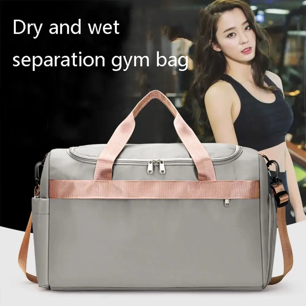 Portable Travel Bag Large Capacity Gym Bag Mens And Womens Short Distance Business Trip Splash Proof Luggage