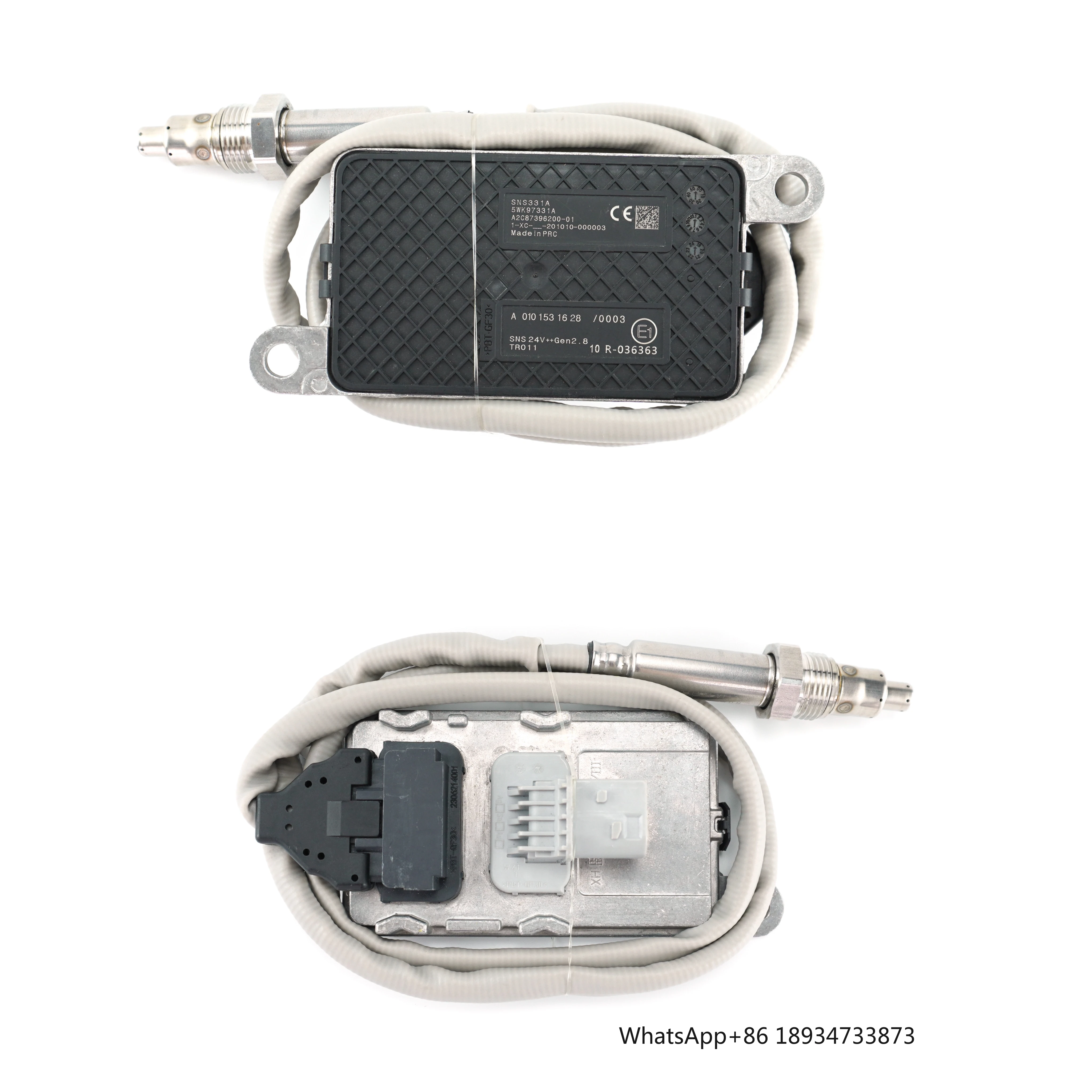 خبكصحعأ أ 0101531628   أ 010 153 16 28 5WK9 7331A مستشعر الأوكسجين النيتروجين Nox لشاحنة Mercedes-Benz Actros Axor Euro 6