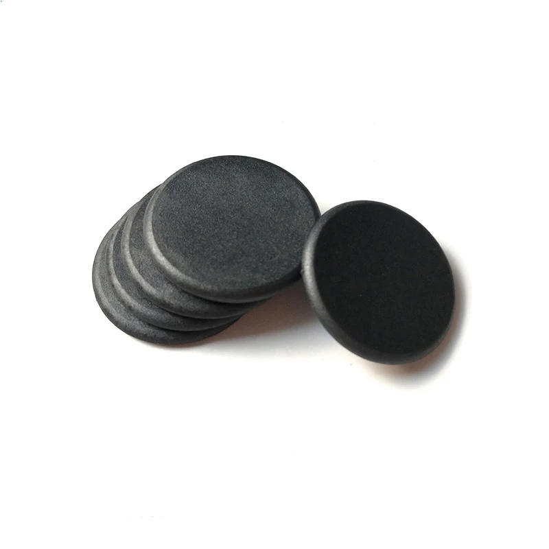 10pcs pps coin button type reusable washable rfid ic Clothing tag for garment tracking dry cleaning 13.56MHZ IC rfid tag