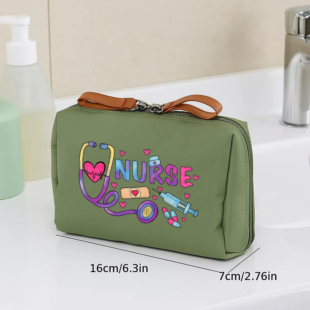 Nurse Stethoscope Toiletry Bag, Ideal Work & Birthday Gift for Nurses