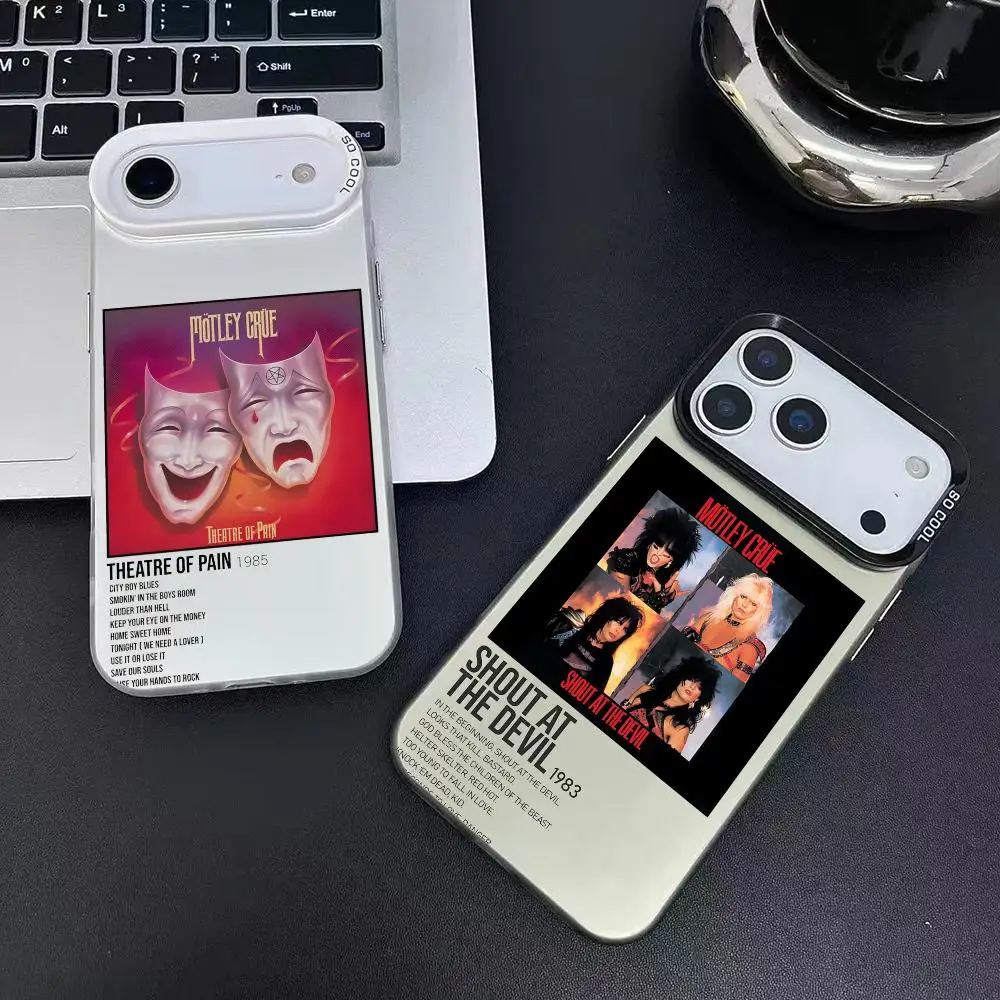 حافظة لهاتف آيفون 17 16 15 14 13 12 11 برو ماكس أسود أرجواني غير لامع ليزر معدني أورورا فوندا #5