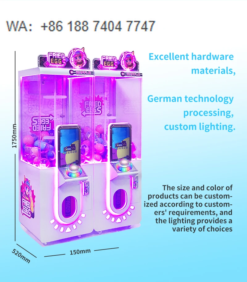 

2024 Hot Sale Gacha Game Machine Toy Capsule Vending Machine for Sale
