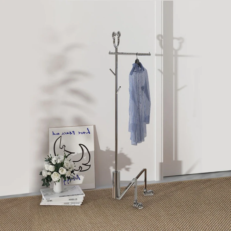 Metal wrought iron wrought iron welding floor art home living room hanger