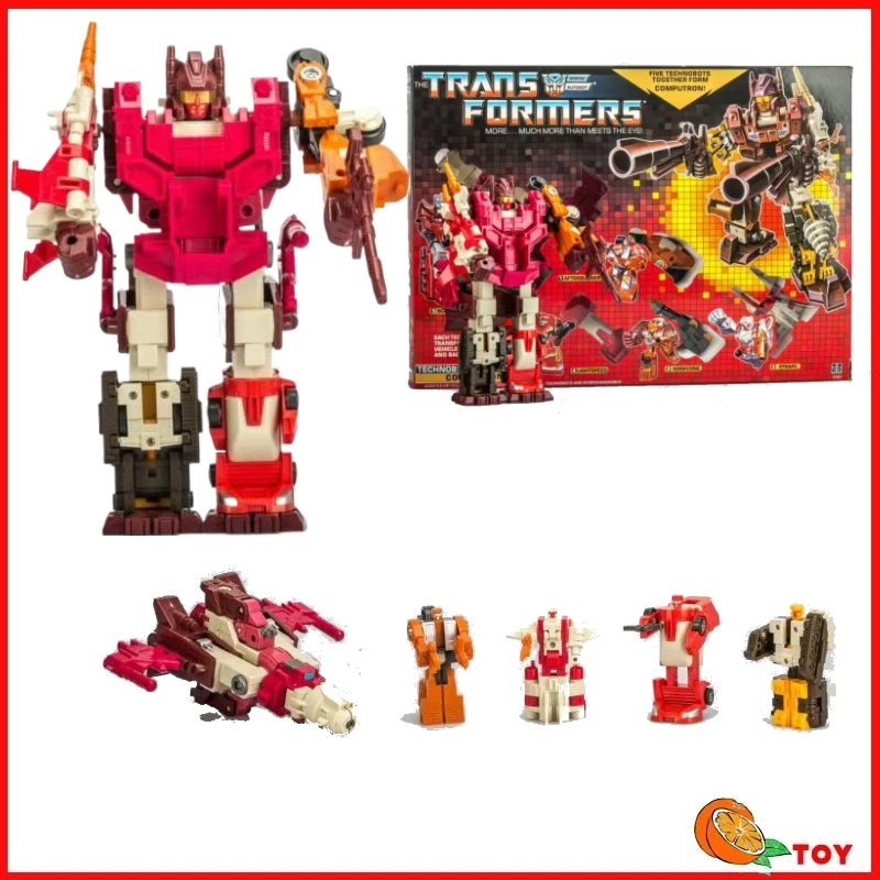 ของเล่นทรานส์ฟอร์เมอร์ส รุ่น US G1 84-86 KO Computron ของสะสมหุ่นยนต์แอคชั่นฟิกเกอร์ ของเล่นสะสม ของขวัญ งานอดิเรก มีสินค้าในสต็อก