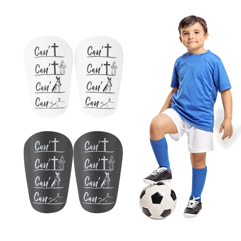 

Lightweight Breathable Youth Soccer Shin Guards - Impact Resistant Calf Protection for Kids and Teenagers