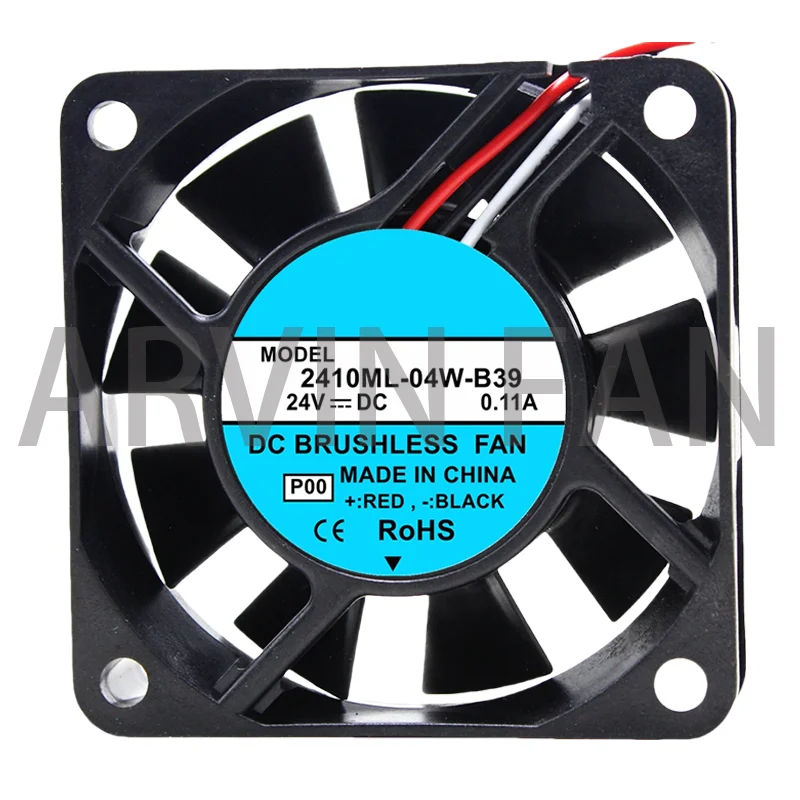 2410ML-04W-B39 6025 6cm 60mm 60X60X25 Mm 12V 0.16A 3Wire Server Inverter Cooling Fan