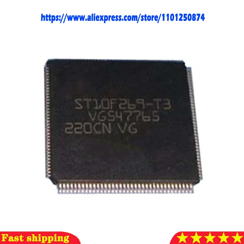 5pcs  ICC1-TLM-E MSB1236C ST10F269 ST10F269-T3 10F269 MSB1236 QFP48 LCD CHIP  ICC1 ICE-ICC1 1CC1 ICCI ICC1 1CCI QFP