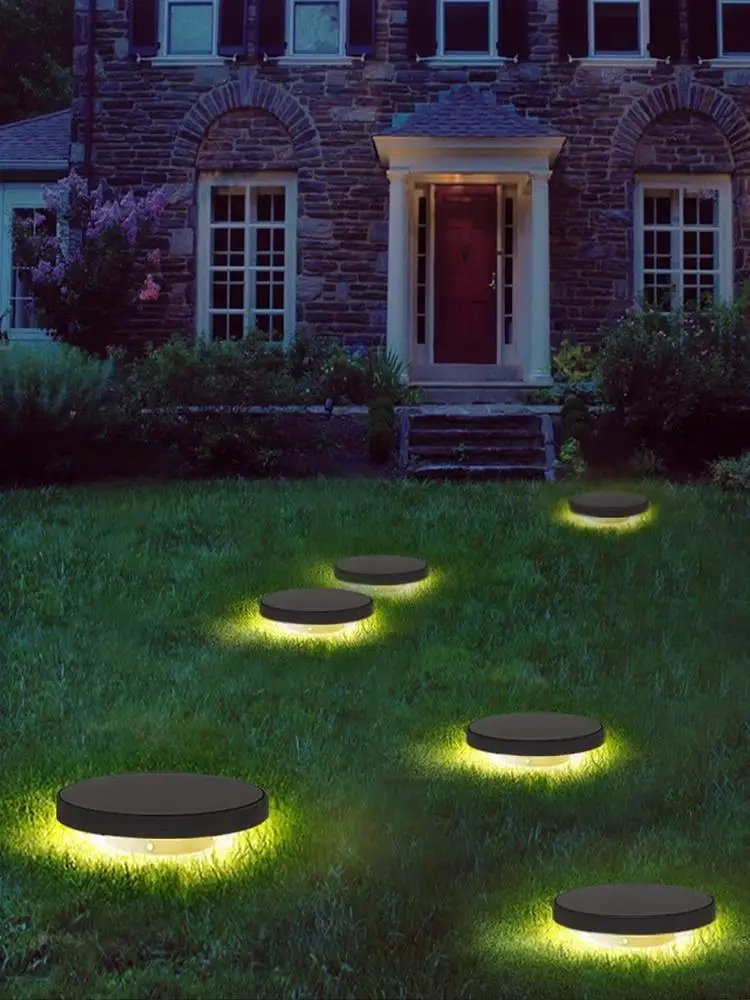 Solar ground inserted outdoor waterproof project garden landscape lawn light Candles