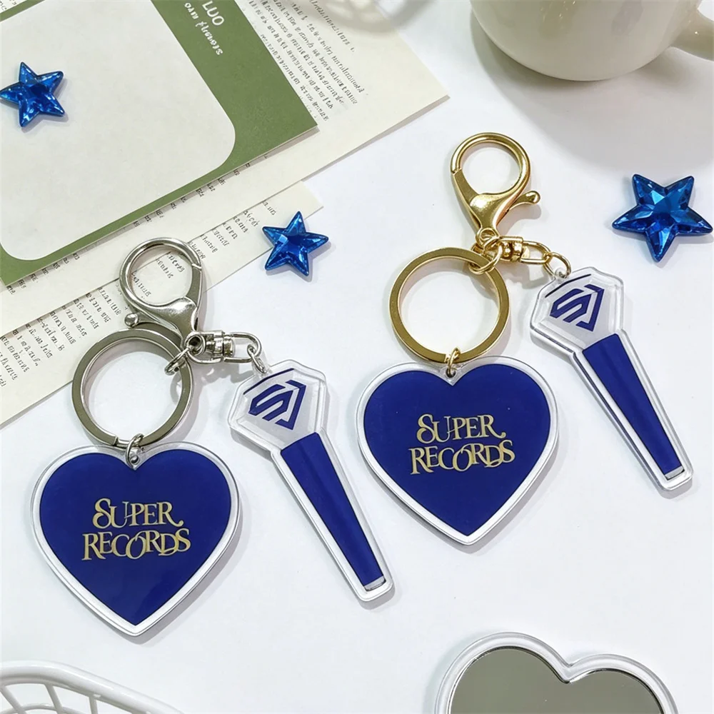 Llavero Acrílico de Super Junior SJ, Colgante para Lightstick SUJU, DongHae, Kim Hee-Chul, EunHyuk, Colección para Fans