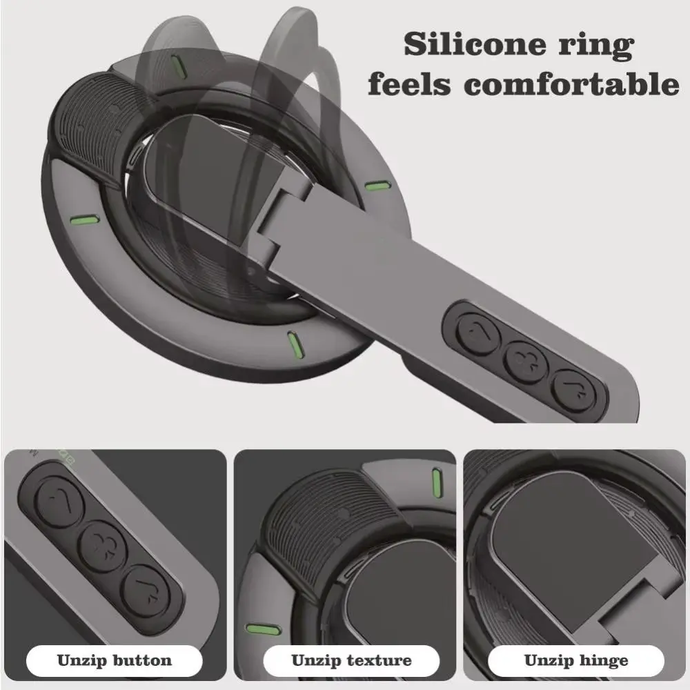 New Double-sided Magnetic Phone Holder 360° Rotatable Multi-angle Cell Phone Bracket Adjustable Ultra-thin Mobile Phone Stand