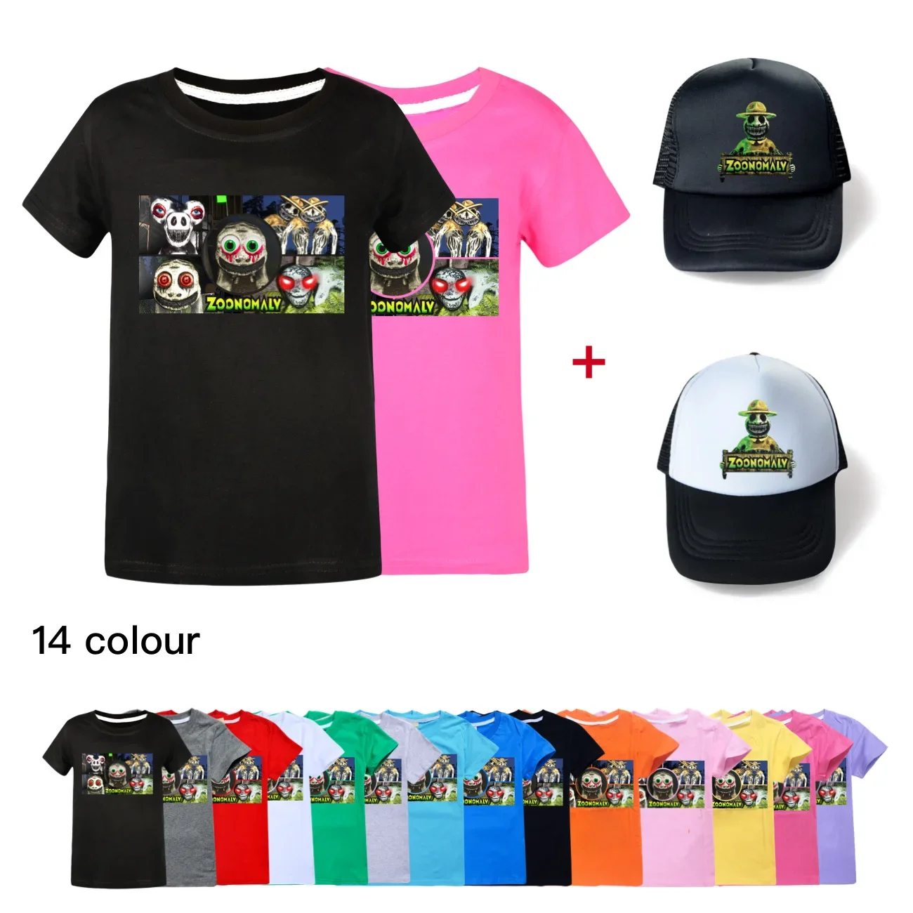 

New Game ZOONOMALY T Shirt Kids 2024 Summer Tee Young Boys Cotton Shirt Toddler Girls Short Sleeve T-shirt Children's Clothing