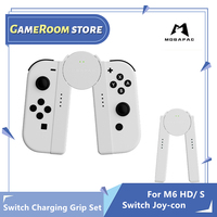 New MOBAPAD Game Controller Switch Charging Grip Set For M6 HD/ Joy-con Handle V-Shaped Charger Controller Charger Stand