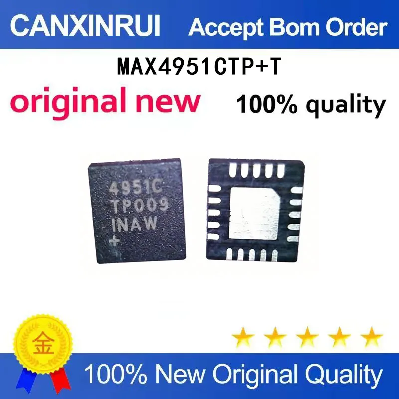 (5-100 Pieces) MAX4951C 4951C QFN MAX4951CTP+T