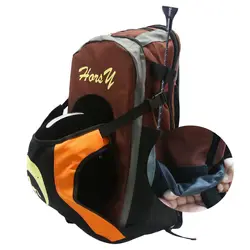 Oxford Horse Riding Bag Backpack Parent-Child Equestrian Horse Riding Boots Helmet Bags Backpack Outfit Helmet Boots Gloves Whip