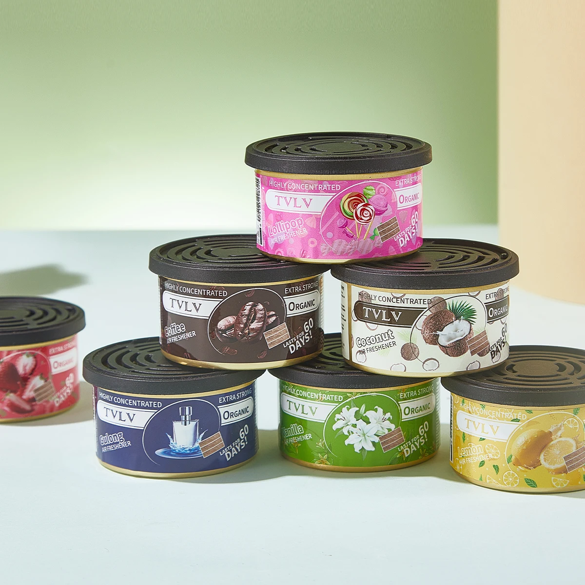 Aromaterapia para coche con múltiples sabores, crema de aromaterapia sólida para coche con fragancia para habitación de larga duración, aromaterapia con fragancia para inodoro