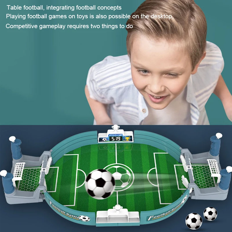 Children'S Table Soccer Two Person Battle Table Parent-Child Interactive Puzzle Tabletop Game