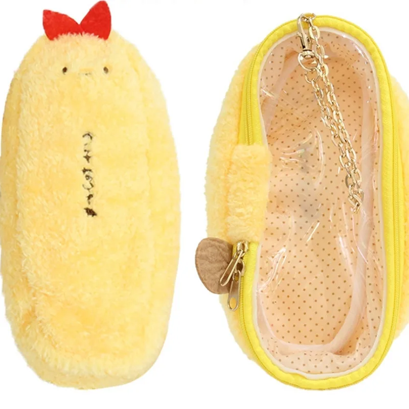 

20cm Kawaii Sumikkogurashis Plush Pencil Case Kawaii Student Cosmetic Organizer Pencil Bag School Stationery For Kids Gift