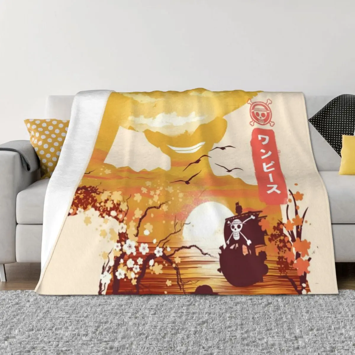 

Away Of New Emperor | Anime Throw Blanket cosplay anime Sleeping Bag manga Blankets