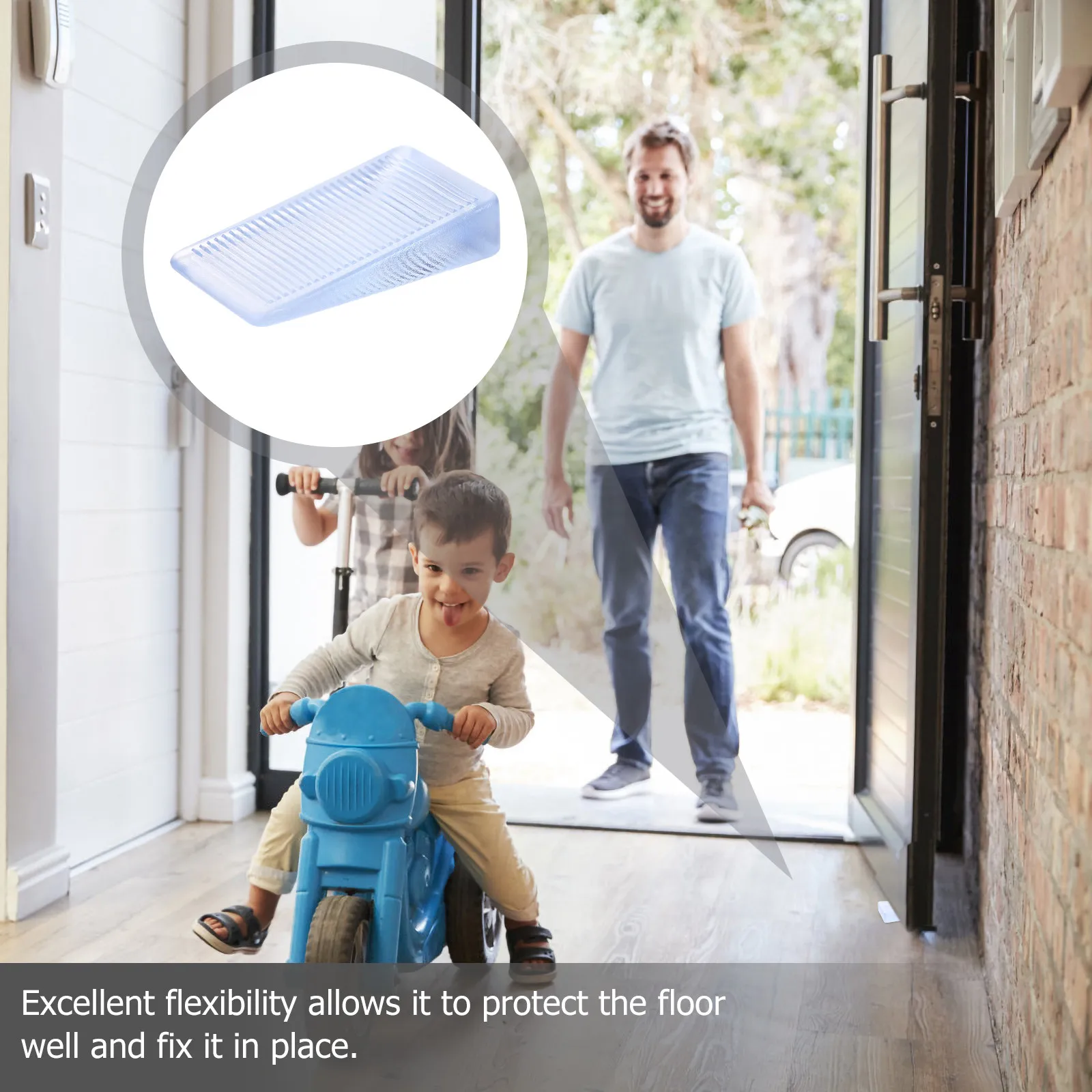 12Pcs Wear-Resistant PVC Furniture Levelers Stable Stacking Shims for Uneven Floors Tables Sofas Cabinets Door Stopper Household