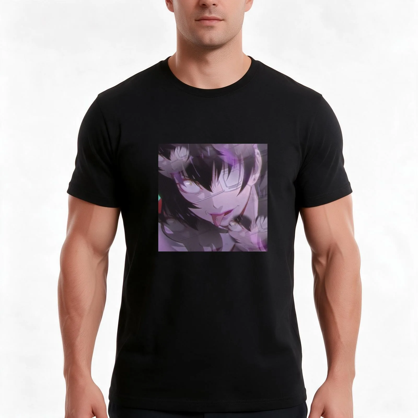Kakegurui - Midari T-Shirt Summer Casual Cotton Tee Oversized Streetwear Tops Vintage Graphic Print Loose Fit Short Sleeve