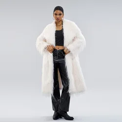 New Lapel Artificial Fur Top Popular Imitation Fur Coat for Women Autumn and Winter New Fur Coat Women