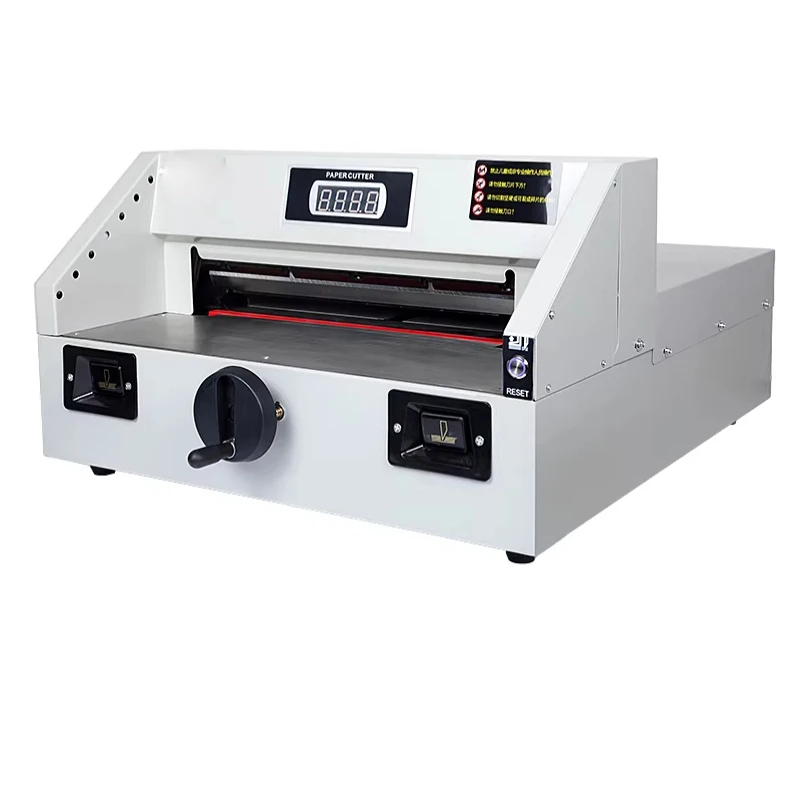 Desktop Electric Paper Cutter Automatic Paper Cutter 330mm A4 Cut Machine 220v Office Bid Document Paper Trimmer Customized