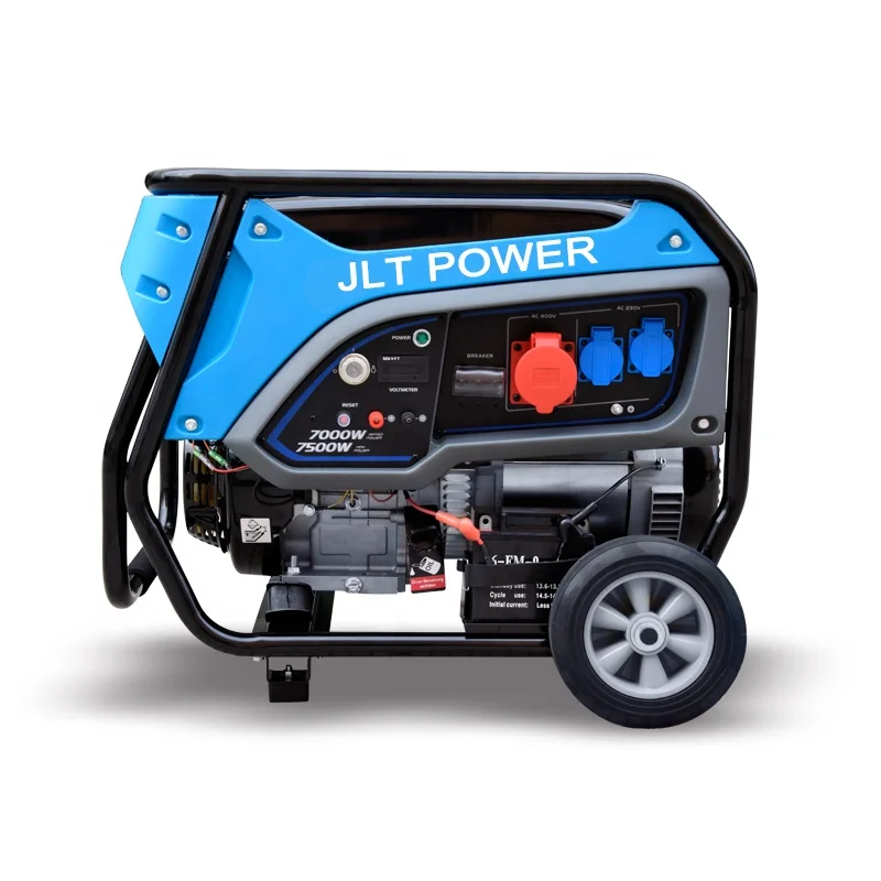 

JP10000 50/60hz 8kw 8kva 8.5kw 8.5kva Electric Start Gasoline Power Open Frame Type Portable Gasoline Generators