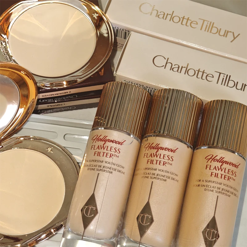 Image of Charlotte Multifunktionales Hollywood Flawless Filter Tilbury Konturierungs-Highlighter Flüssig-Foundation Concealer Blush Stick Make-up