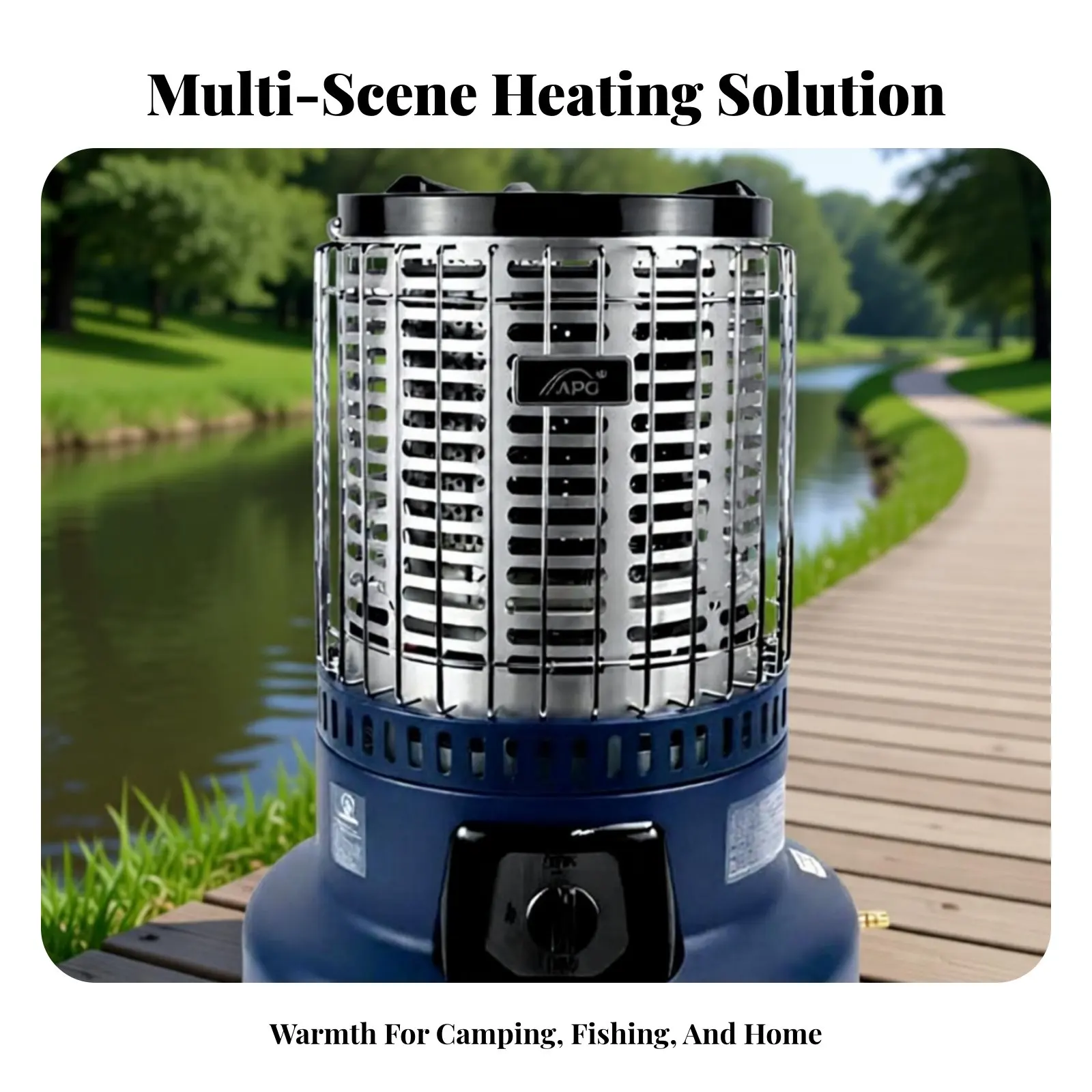 

Уличный газовый обогреватель, портативная газовая печь для кемпинга, высокая мощность, для различных сценариев использования, переносная плита