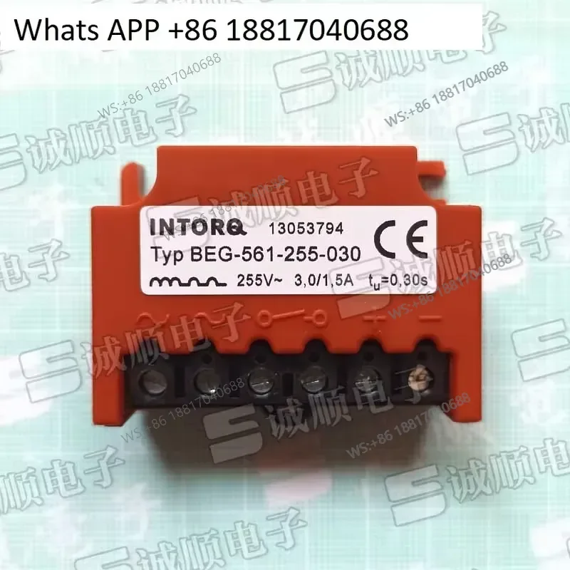 1PC for INTORQ BEG-561-255-030 Brake Rectifier 255V 3.0A/1.5A 0.30s Replacement for Domestic Model 13053794 Industrial Part
