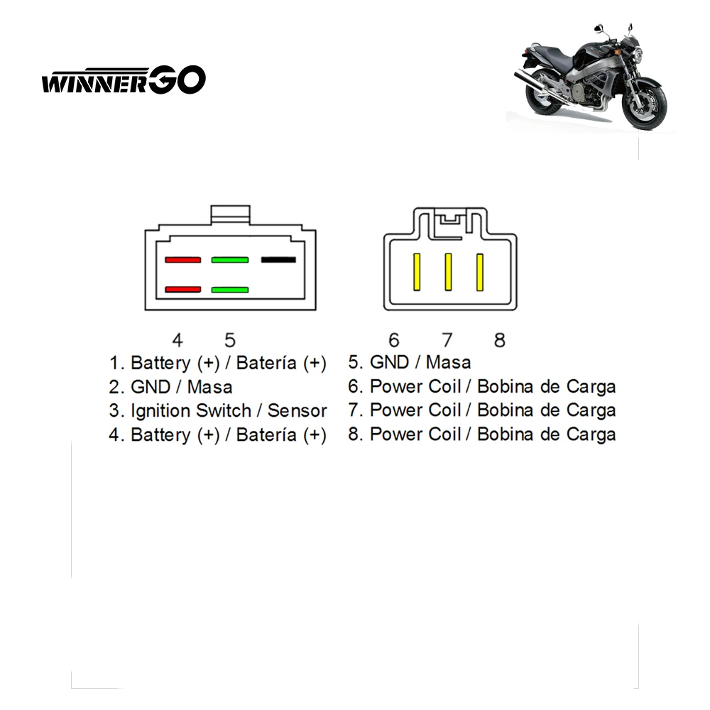 For Honda CB1100 SF X-11 1100 CBR1100XX Blackbird CBR 1100 1999 2000 31600-MCC-601 Voltage Regulator Rectifier Motorcycle Parts