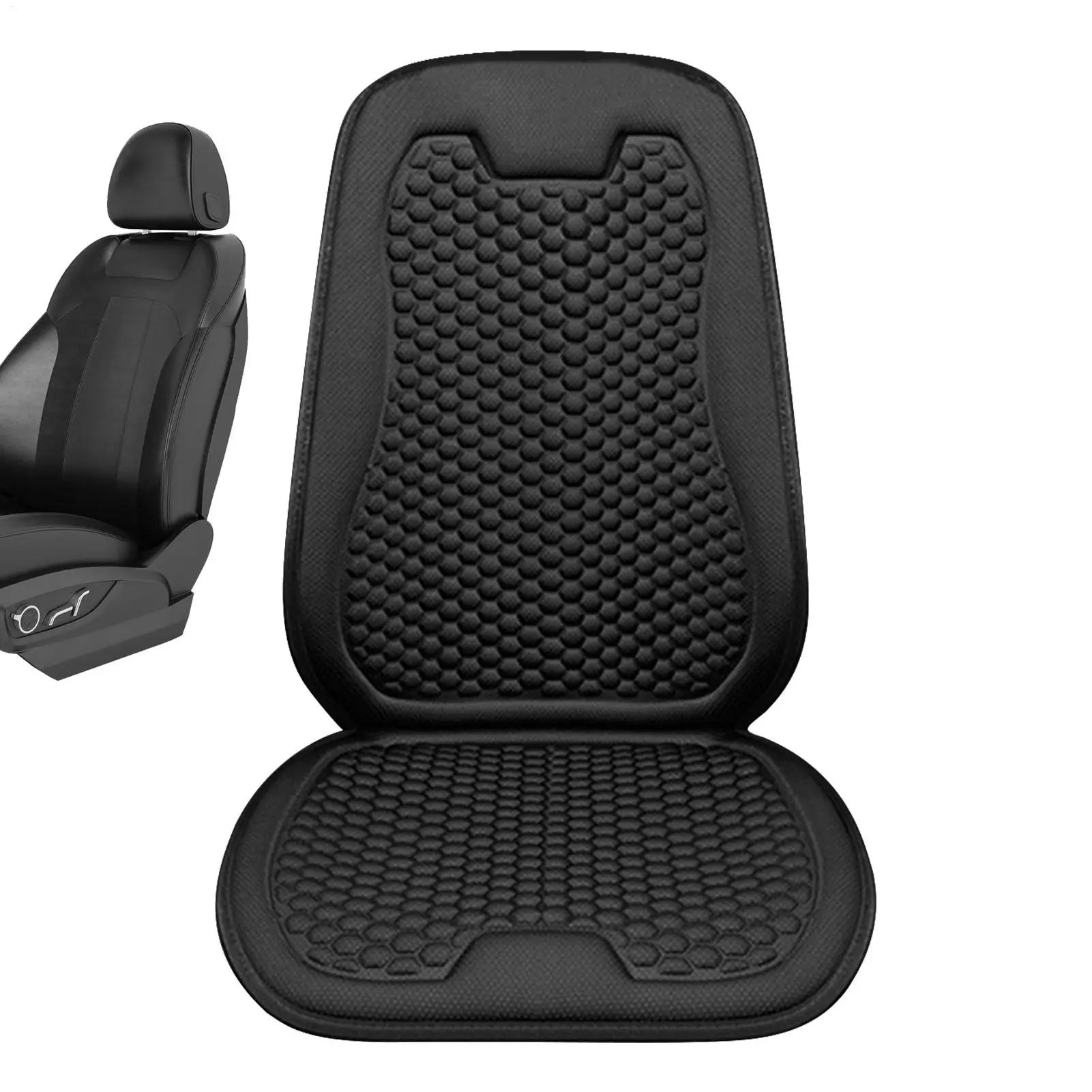 Auto-Sitzkissen Sommer-Kühlkissen Kühlender Autositzbezug Ergonomisch Atmungsaktiv Universell Rutschfest Belüftetes Auto-Sitzkissen – Detail 6