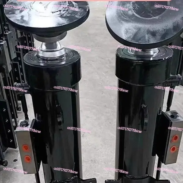 Semi-trailer, Electric Hydraulic Outriggers, Lifting Horse Legs,Cylinder, Throwing and Hanging Platform Support Device