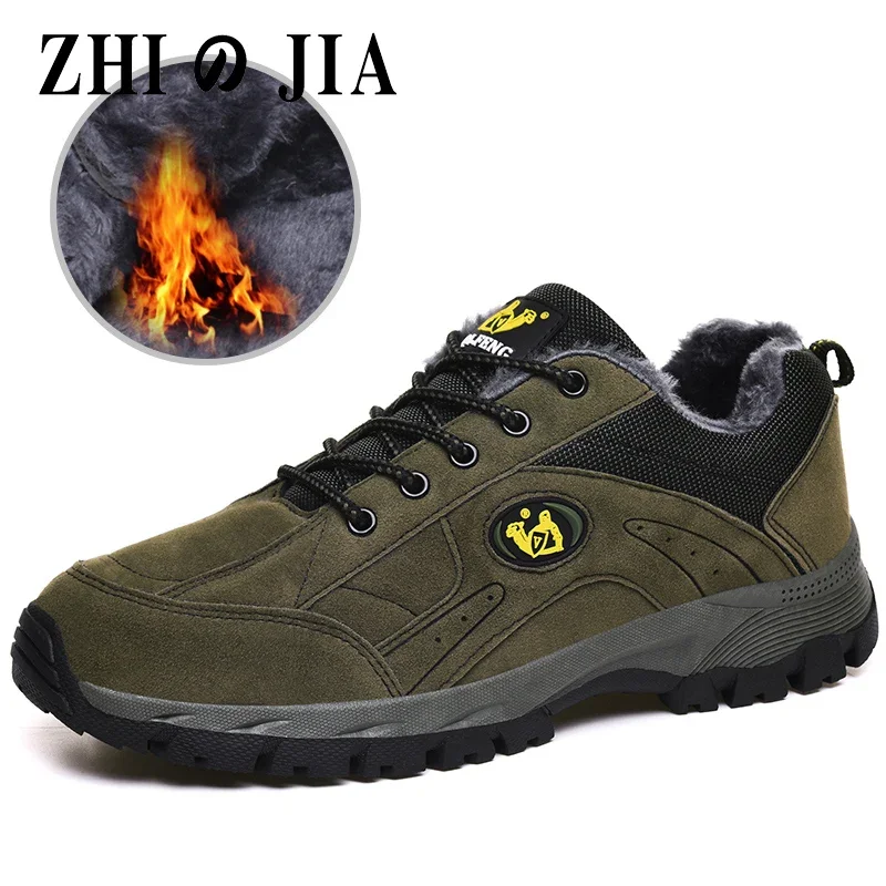 Winter Men Women New Outdoor Sports Hiking Shoes Breathable Mountain Climbing Footwear Trekking Sneakers Classic Casual Boots