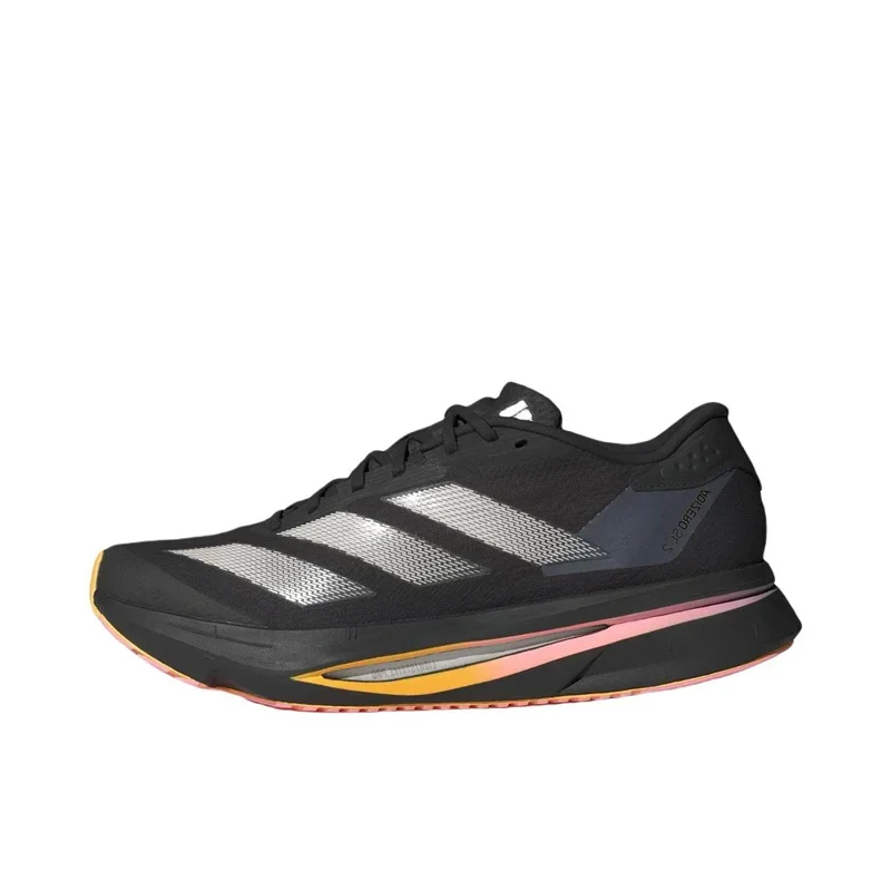 Adidas Adizero SL 2 White Orange Black Sports Wear-resistant Breathable Support Casual Durable Running Shoes for Men and Women