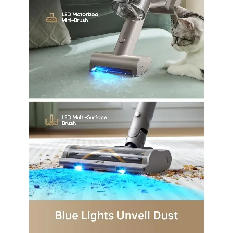 Dreame Station-Aspirateur sans fil, base anti-poussière automatique, balai intelligent, livres de sol iniques pour tapis