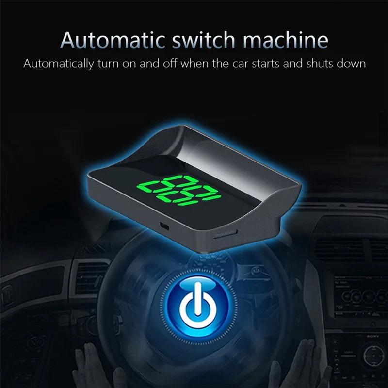 

V9 Car Head-Up Display HUD Speedometer Display Windshield Projector KMH/MPH Automotive General Electronic Accessories