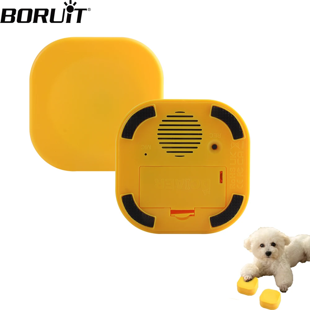 

Voice Recording Button Pets Toys Dogs Buttons for Communication Pets Interactive Dogs Cats Pets Training Buzzer Intelligence Toy