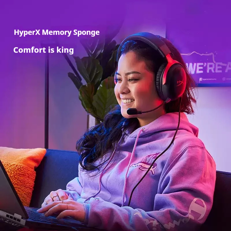 Hyperx Cloud 3 Iil Gaming Headset Wired Wireless/2.4g Esports Fps Gaming Usb For Pc Ps4/Ps5 Noise Reduction Microphone Earphones