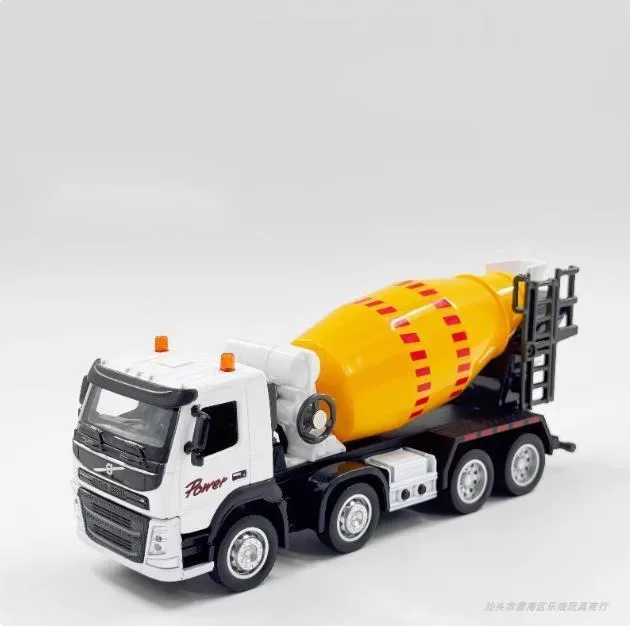

1/50 New Arrival Special Price Diecast Metal Swedish Concrete Mixer Model Furniture Display Collection Toys For Children